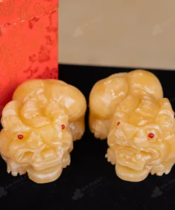 Cặp Tỳ Hưu Ngọc Hoàng Long - 10cm - M2853125