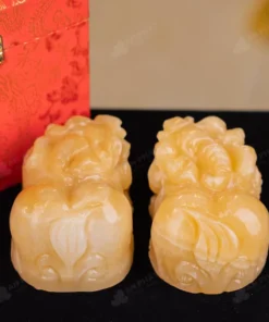 Cặp Tỳ Hưu Ngọc Hoàng Long - 10cm - M2853125