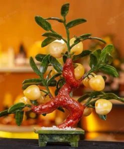 Cây Đào Đá Ngọc Hoàng Long 12 Quả 016-049DN-12