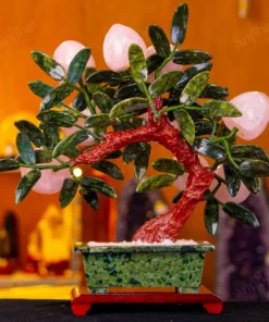 Cây Đào Đá Thạch Anh Hồng 3A 9 Quả 016-0763A-9