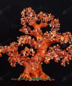 Cây Tài Lộc Đá Mã Não Đỏ - 45,5cm - M2819258