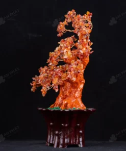 Cây Tài Lộc Đá Mã Não Đỏ - 45,5cm - M2819258