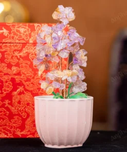 Cây Tài Lộc Đá Thạch Anh - 20,5cm - M2124047