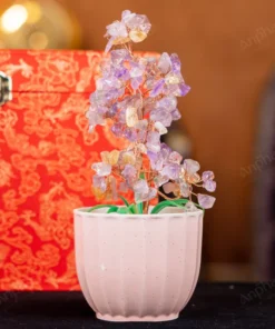 Cây Tài Lộc Đá Thạch Anh - 20,5cm - M2124047