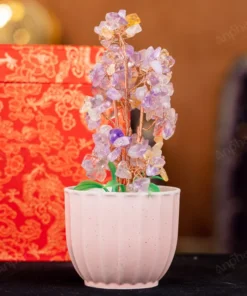 Cây Tài Lộc Đá Thạch Anh - 20,5cm - M2124047