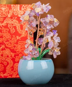 Cây Tài Lộc Đá Thạch Anh - 19,5cm - M2124051