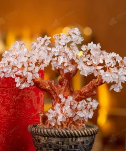 Cây Tài Lộc Đá Thạch Anh Trắng - 26cm - M2732069