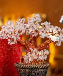 Cây Tài Lộc Đá Thạch Anh Trắng - 26cm - M2732069