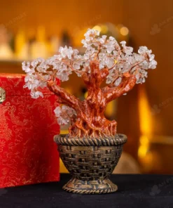 Cây Tài Lộc Đá Thạch Anh Trắng - 26cm - M2732069