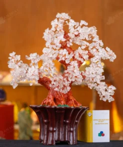 Cây Tài Lộc Đá Thạch Anh Trắng - 45,5cm - M2819286