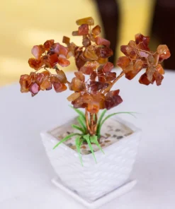 Cây Tài Lộc Đá Mã Não Đỏ - M21241