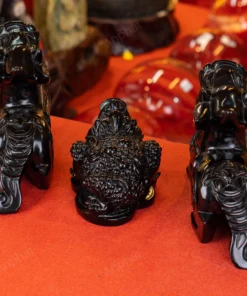 Combo Tỳ Hưu - Thiềm Thừ Obsidian Đen - M273281