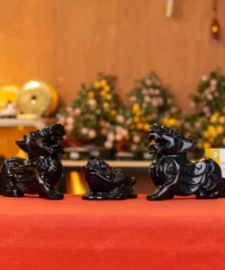 Combo Tỳ Hưu - Thiềm Thừ Obsidian Đen - M273137