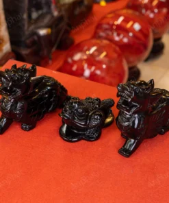 Combo Tỳ Hưu - Thiềm Thừ Obsidian Đen - M273137