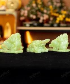 Combo Tỳ Hưu - Thiềm Thừ Onyx Xanh - M253253