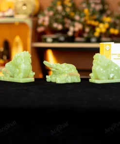 Combo Tỳ Hưu - Thiềm Thừ Onyx Xanh - M253253