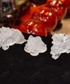 Combo Tỳ Hưu - Thiềm Thừ Thạch Anh Trắng - M257136