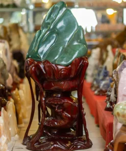 Đá Cảnh - Đá Trấn Trạch Thạch Anh Xanh 78,3kg - M14511