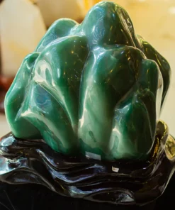 Đá Cảnh - Đá Trấn Trạch Thạch Anh Xanh 58,5kg - M14513