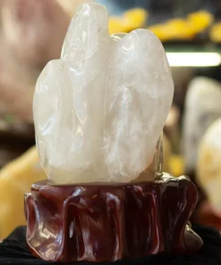 Đá Cảnh - Đá Trấn Trạch Thạch Anh Trắng 18,4kg - M17022