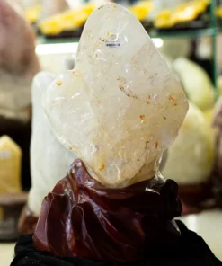 Đá Cảnh - Đá Trấn Trạch Thạch Anh Trắng 27,5kg - M17023