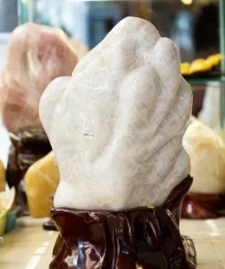 Đá Cảnh - Đá Trấn Trạch Thạch Anh Trắng 75,2kg - M15002