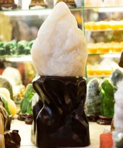 Đá Cảnh - Đá Trấn Trạch Thạch Anh Trắng 62,5kg - M15003