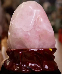 Đá Cảnh - Đá Trấn Trạch Thạch Anh Hồng 38kg - M04160