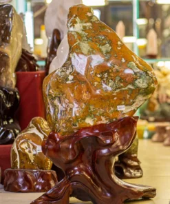 Đá Cảnh - Đá Trấn Trạch Canxedon - Mã Não 41,5kg - M19411