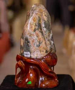 Đá Cảnh - Đá Trấn Trạch Canxedon - Mã Não 7,8kg - M11322