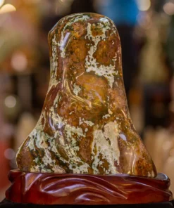 Đá Cảnh - Đá Trấn Trạch Canxedon - Mã Não 9,08kg - M19415