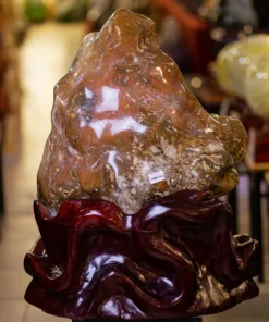 Đá Cảnh - Đá Trấn Trạch Canxedon - Mã Não 74,6kg - M2037