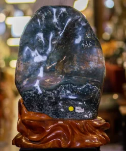 Đá Cảnh - Đá Trấn Trạch Canxedon - Mã Não 43,6kg - M17831