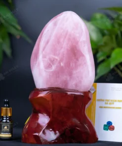 Đá Cảnh - Đá Trấn Trạch Thạch Anh Hồng - 1,5kg - M277415