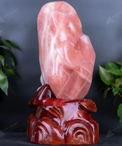 Đá Cảnh - Đá Trấn Trạch Thạch Anh Hồng - 22,8kg - M2774228