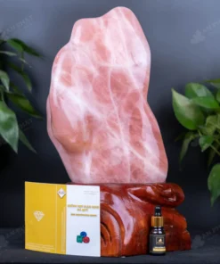 Đá Cảnh - Đá Trấn Trạch Thạch Anh Hồng - 10kg - M277510