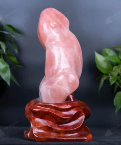 Đá Cảnh - Đá Trấn Trạch Thạch Anh Hồng - 9,5kg - M277595