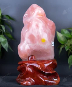 Đá Cảnh - Đá Trấn Trạch Thạch Anh Hồng - 9,5kg - M277595