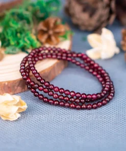 vòng tay đá granat | vòng đá granat 4mm - M143