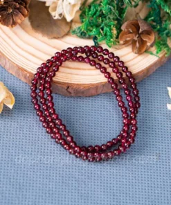 vòng tay đá granat | vòng đá granat 4mm - M143