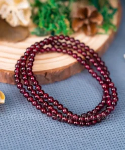 vòng tay đá granat | vòng đá granat 4mm - M143