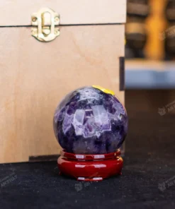 Qủa cầu thạch anh tím | cầu thạch anh tím 0.33Kg - 6.2cm - M2598