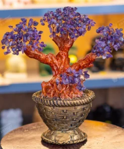 Cây thạch anh tím 25cm M2732 | Cây đá thạch anh