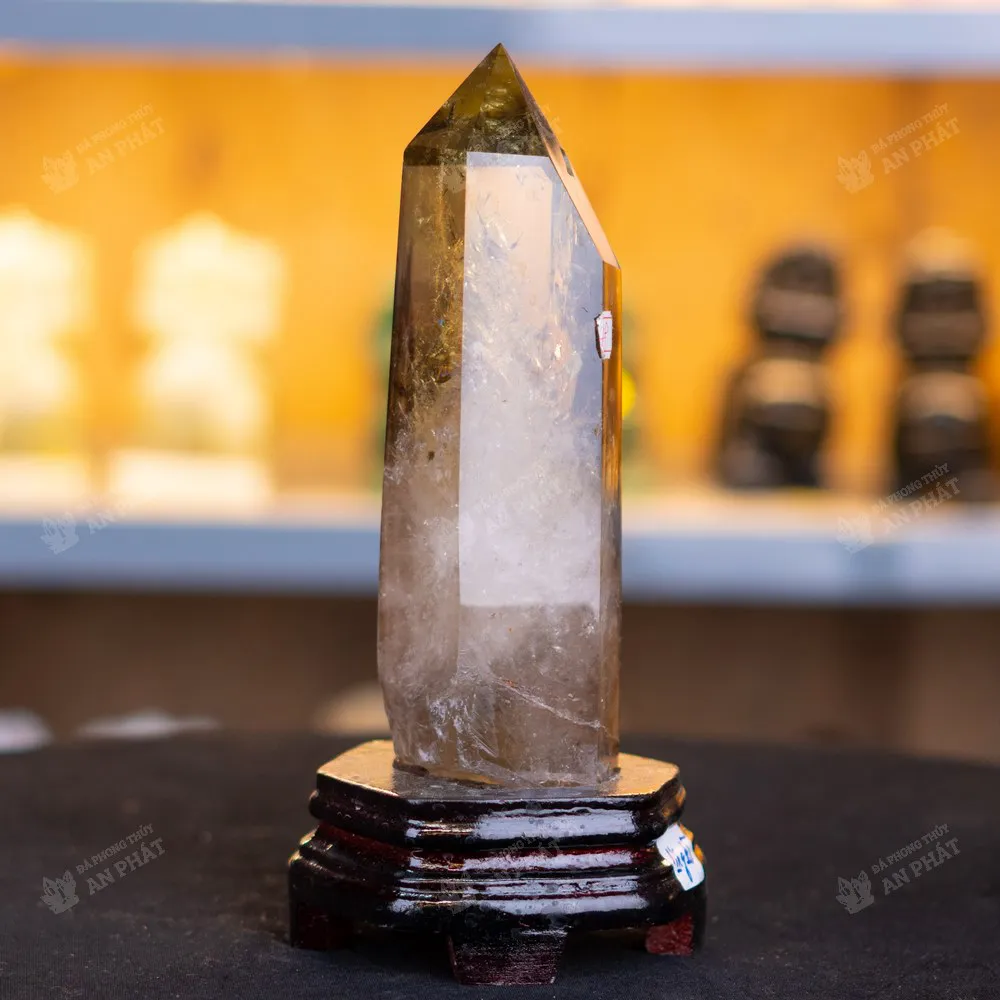 Trụ Đá Thạch Anh Vàng - 1,15kg M2724