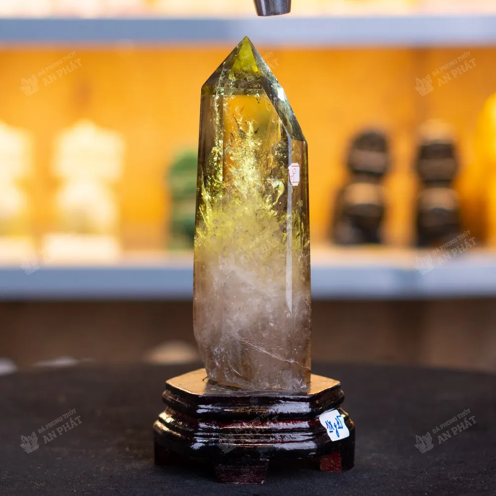 Trụ Đá Thạch Anh Vàng - 1,15kg M2724