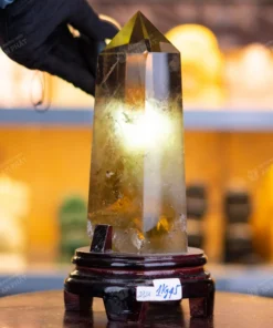 Trụ Đá Thạch Anh Vàng - 1.45kg M2724