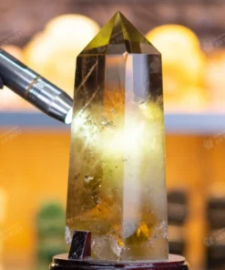 Trụ Đá Thạch Anh Vàng - 1.45kg M2724