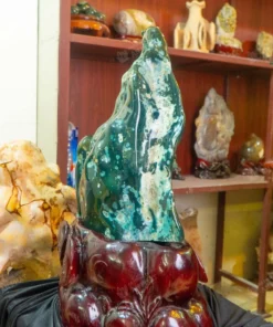 Đá Cảnh, Đá Trấn Trạch Canxedol, Mã Não AP0019