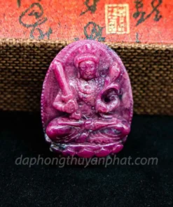Mặt Phật Bản Mệnh | Mặt Hư Không Tạng Bồ Tát Đá Ruby M2371 - 52,9g