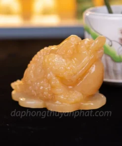 Thiềm Thừ (Cóc 3 Chân, Cóc Ngậm Tiền) Ngọc Hoàng Long Vàng 1,27kg - M13722